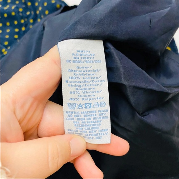 Boden Placket Cord Polka Dot Dress | SZ 4 - Picture 7 of 9